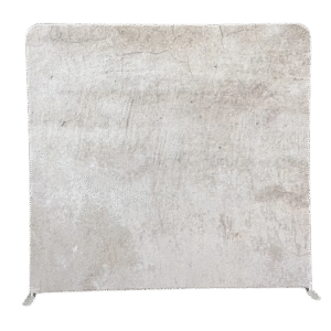 White canvas textured photo booth backdrop with professional matte finish